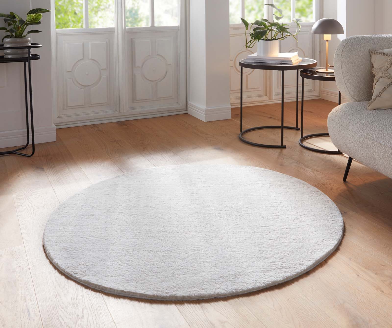 TaraCarpet Teppich Supersoft Kurzflorteppich Fiona Uni, günstig online kaufen