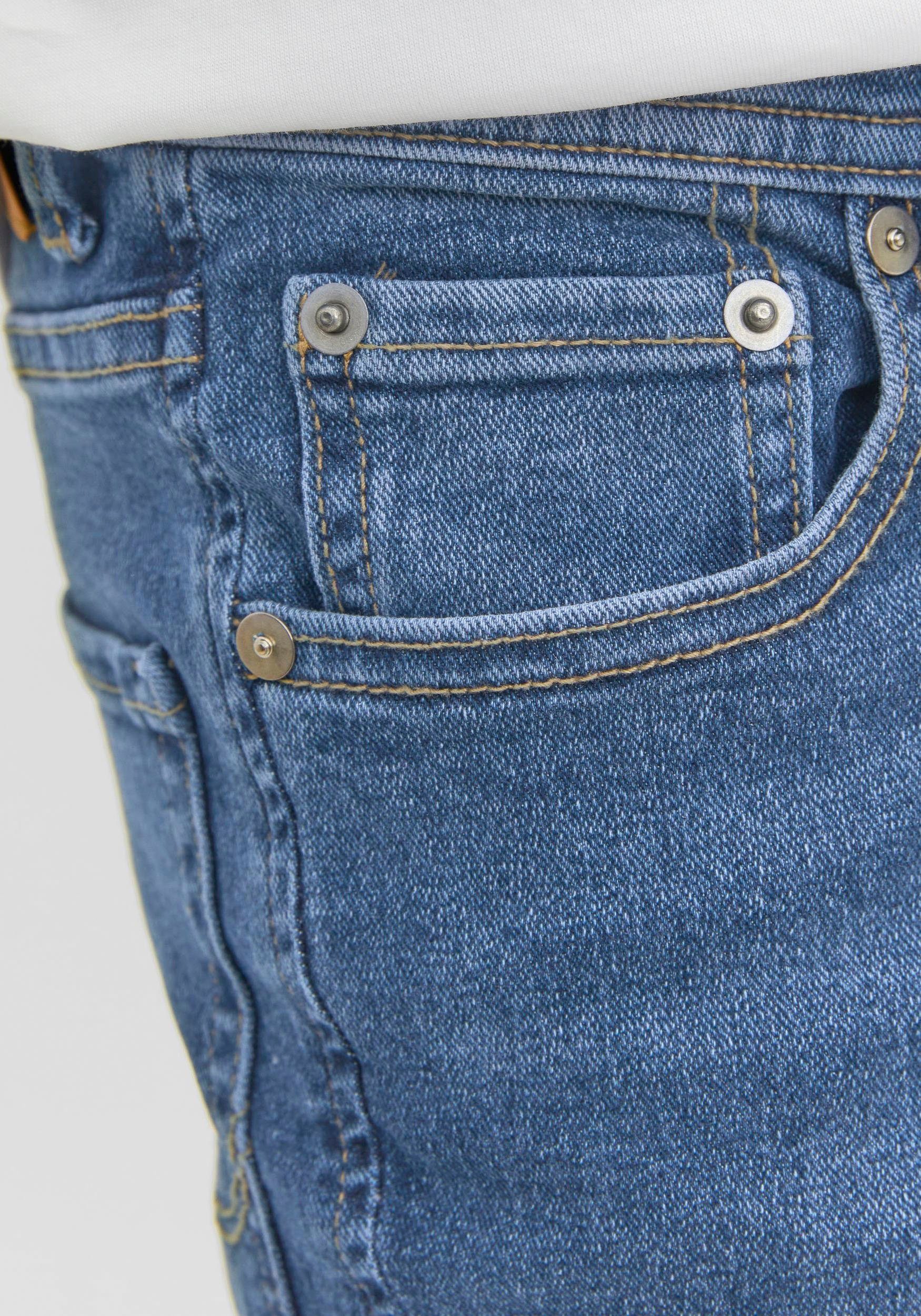 073 NOOS Slim-fit-Jeans denim JJIGLENN MF & blue Jack Junior JJORIGINAL Jones JNR