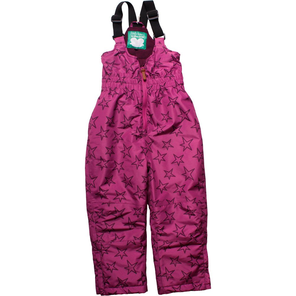 Schneehose Matschhose mit Sternendruck