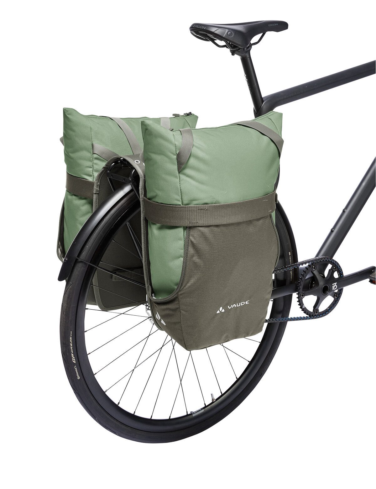 VAUDE Fahrradtasche TwinShopper, aus Polyester, für Erwachsene