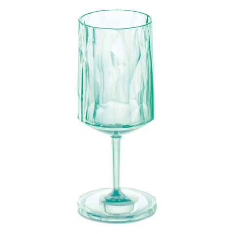 KOZIOL Glas Club No. 4 Transparent Jade, Kunststoff