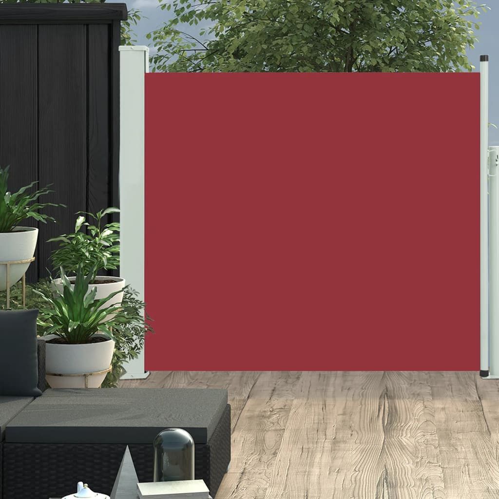 Thumbnail - vidaXL Seitenmarkise Ausziehbare Seitenmarkise 100x300 cm Rot