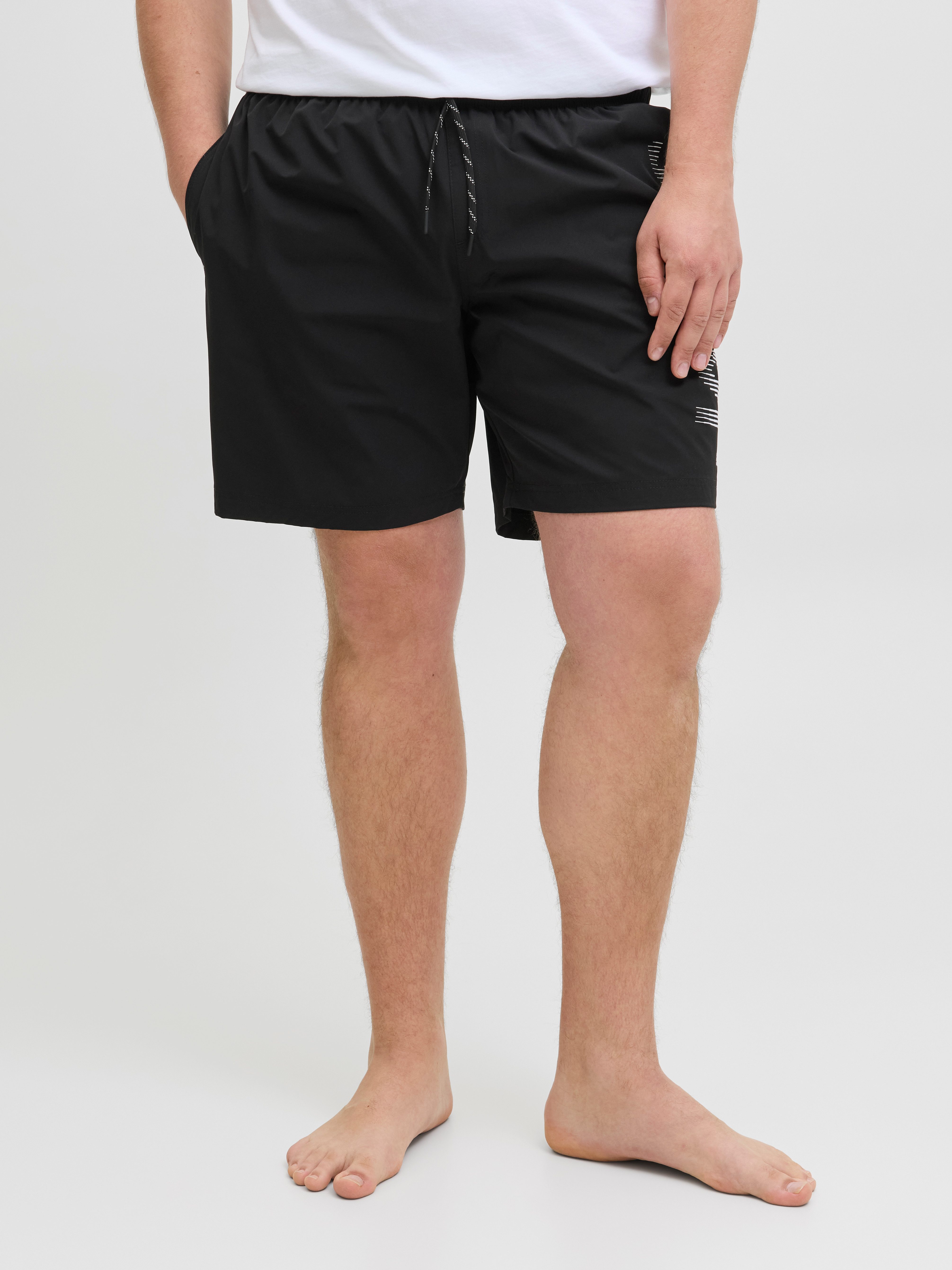 Jack & Jones PlusSize Badeshorts JPSTMAUI JJSWIM SPLICE LOGO AKM SN PLS günstig online kaufen