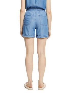 edc by Esprit Shorts Aus TENCEL™: Shorts in Denimoptik (1-tlg)