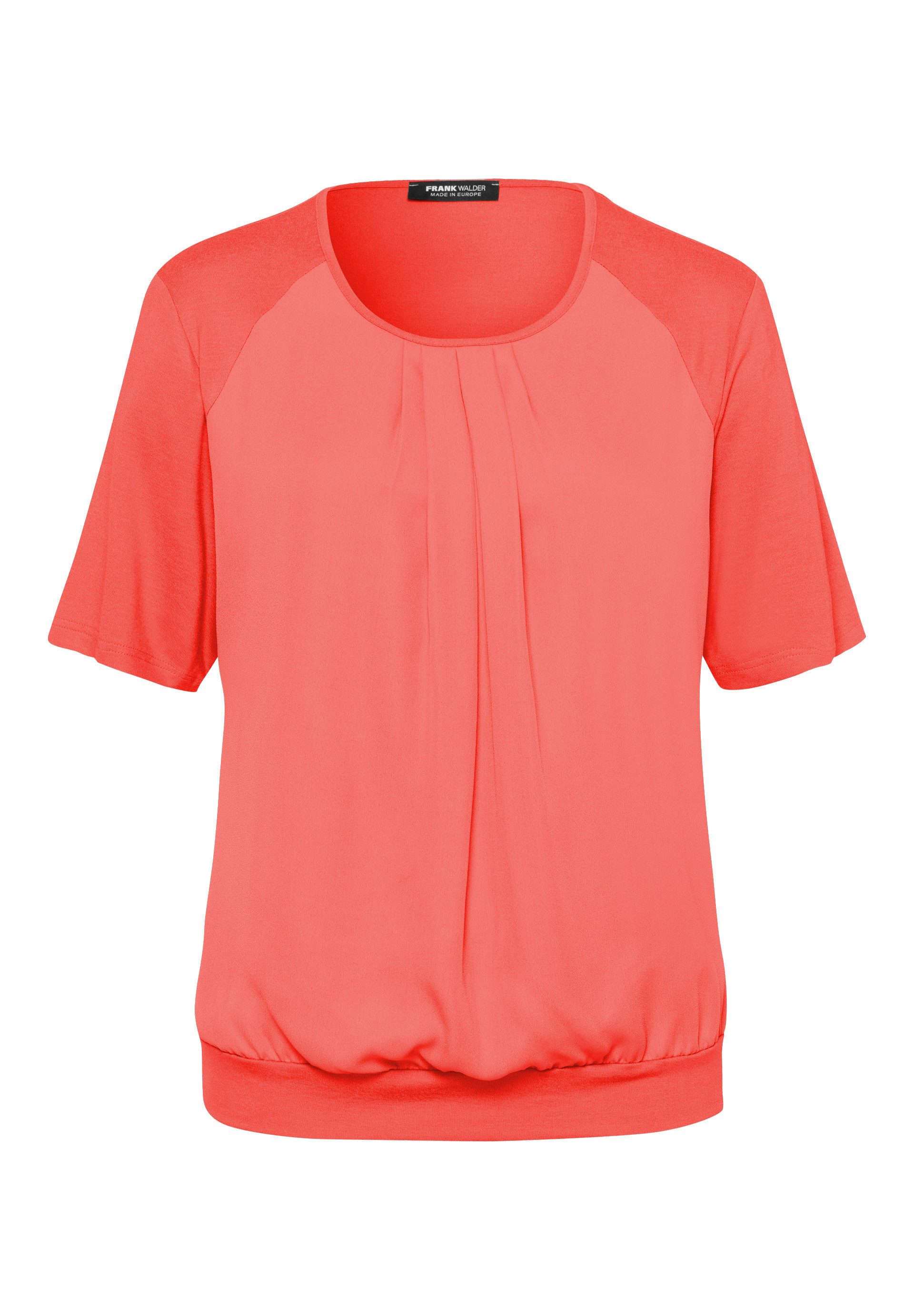 FRANK WALDER Blusenshirt im Materialmix günstig online kaufen