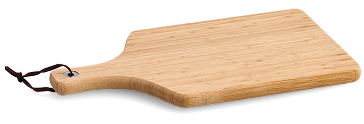 Zeller Present Schneidebrett Bamboo, Bambus, Metall, (1-St), Länge ca. 45 cm