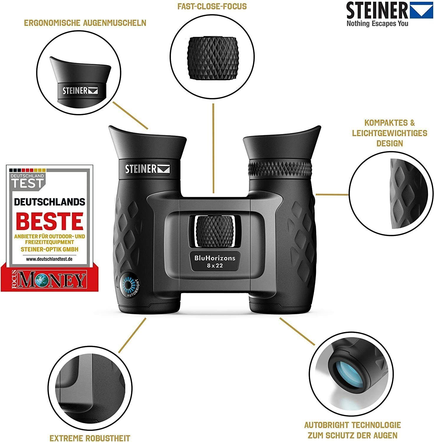 Steiner BluHorizons 8x22 Fernglas