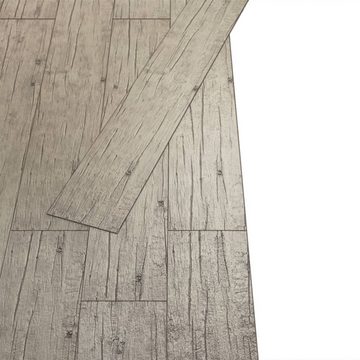vidaXL Laminat PVC Laminat Dielen Selbstklebend 2,51 m² 2 mm Eiche Gewaschen Fußboden