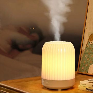 Bifurcation Luftbefeuchter Leiser Diffusor für Schlafzimmer mit Nachtlicht-Luftbefeuchter