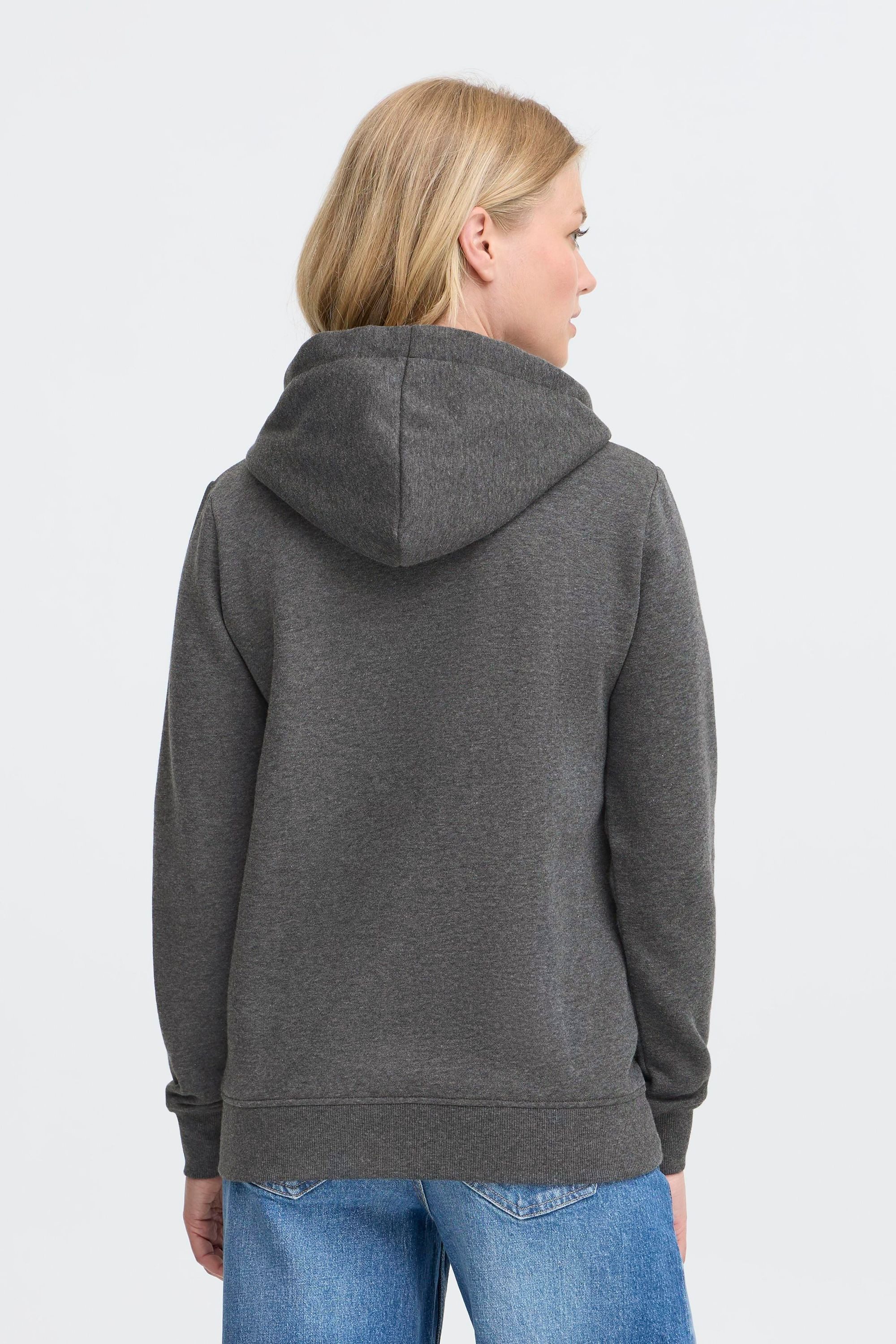 OXMO Kapuzensweatjacke OXKaren Gemütliche Sweatjacke – Bild 4 von 5