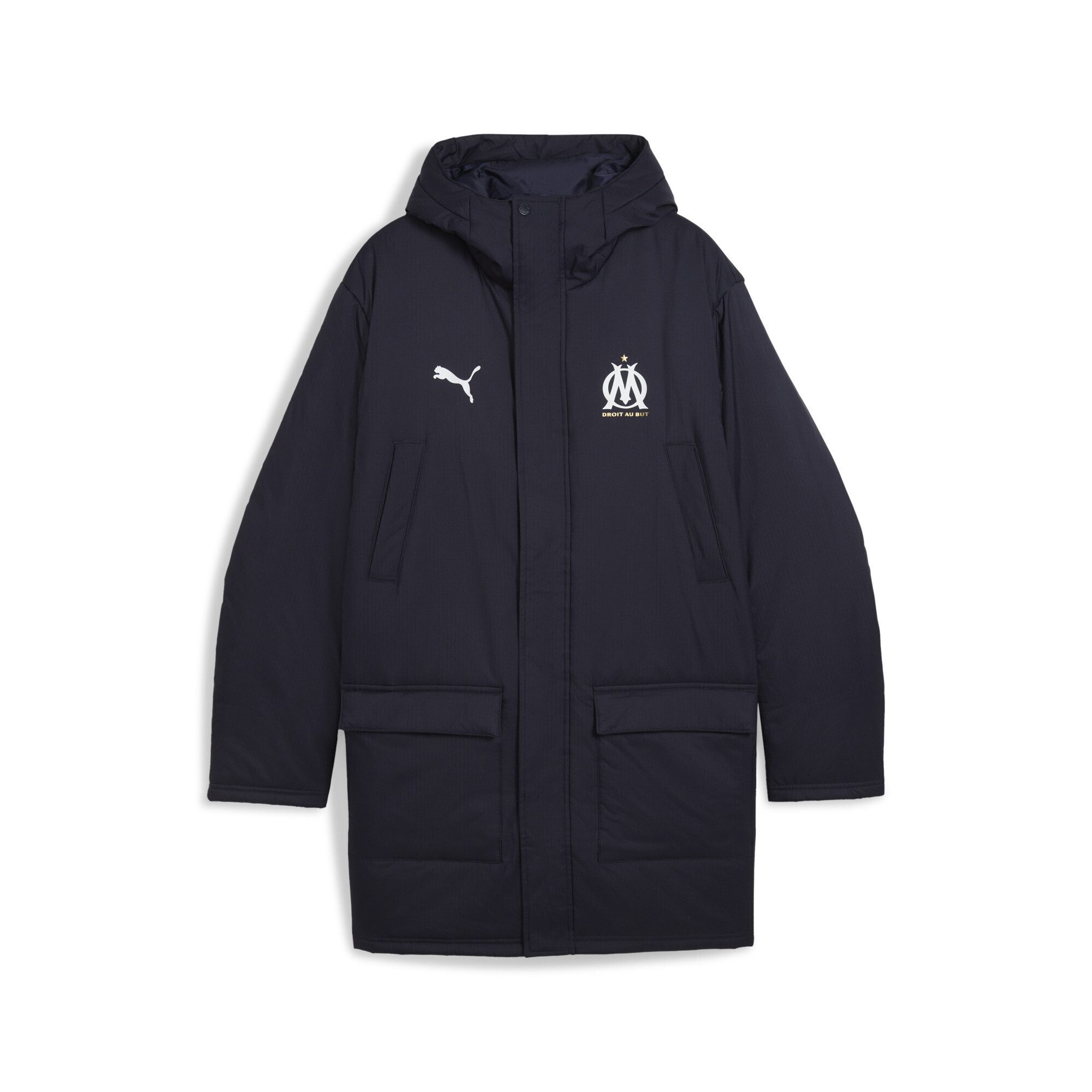 PUMA Parka Olympique de Marseille Trainingswinterjacke Herren günstig online kaufen