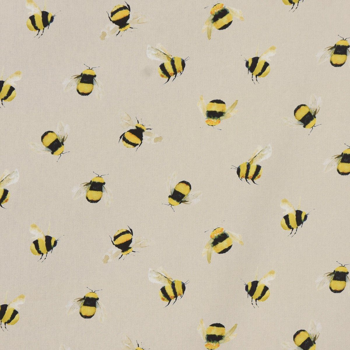 SCHÖNER LEBEN. Tischläufer SCHÖNER LEBEN. Tischläufer STUDIO G Digitaldruck Bienen taupe gelb, Digitaldruck