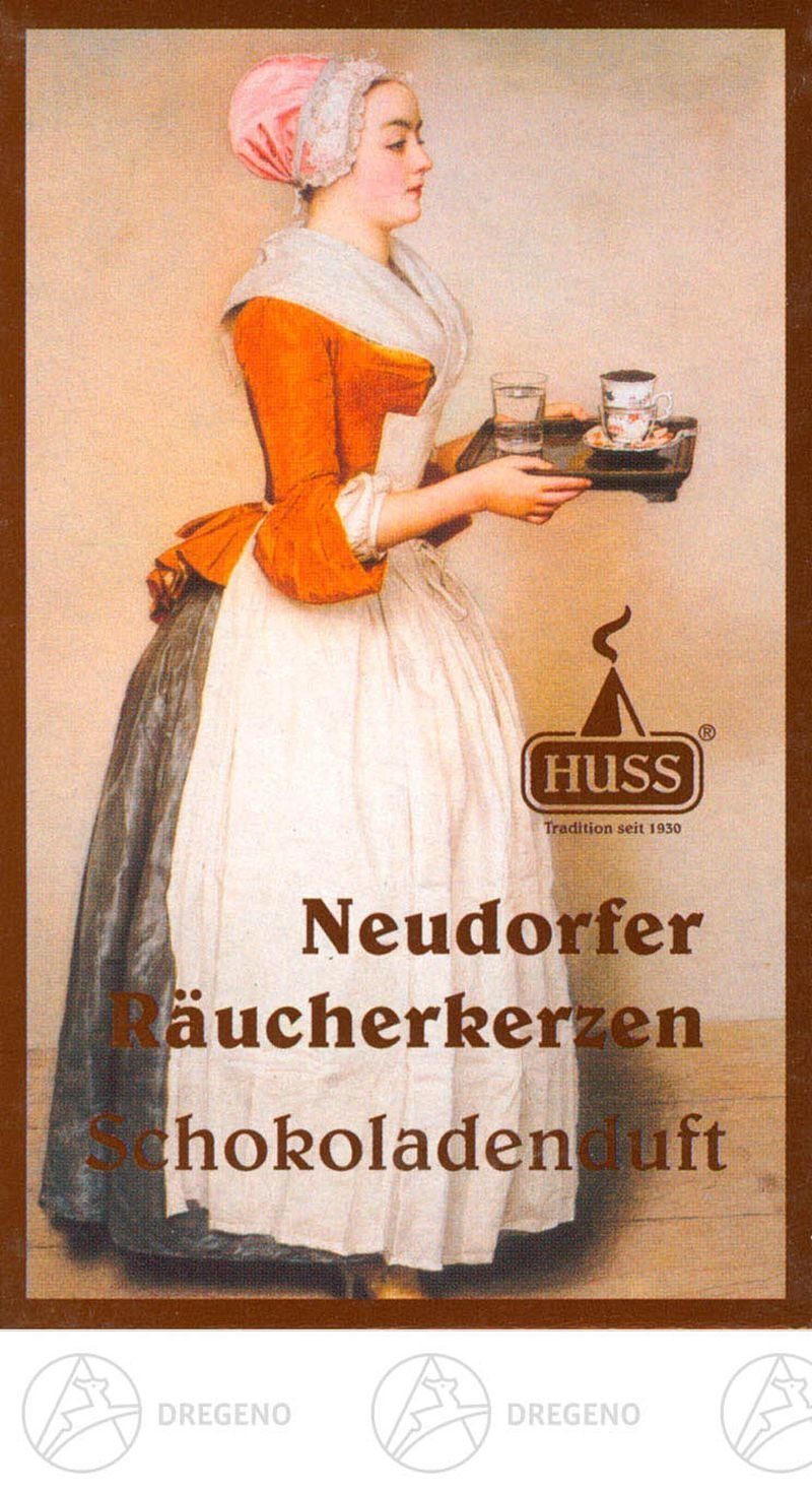 Dregeno Erzgebirge Räuchermännchen Zubehör Neudorfer Räucherkerzen Schokolade (24) Breite x Höhe x