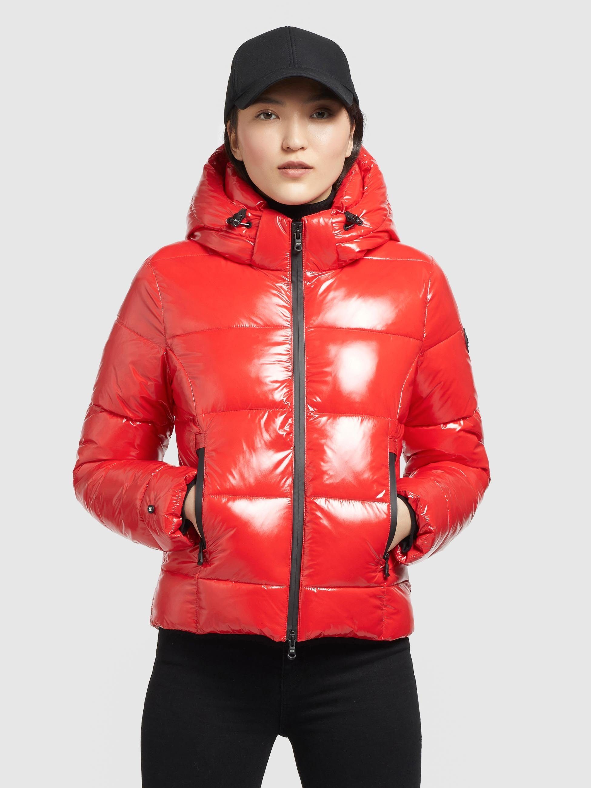 Rot Steppjacke FALA (1-St) khujo