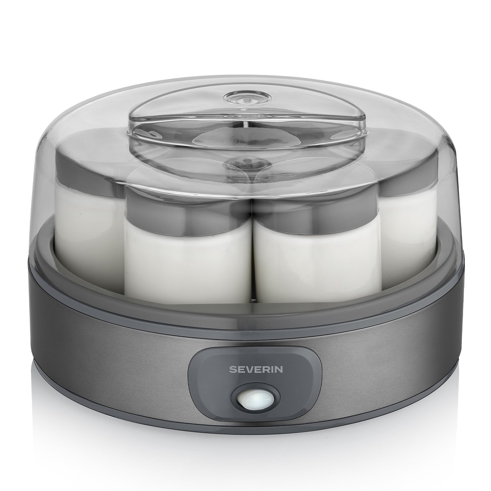 Severin Joghurtbereiter JG 3510, Joghurt selber machen, 7 Gläser inklusive, energiesparend