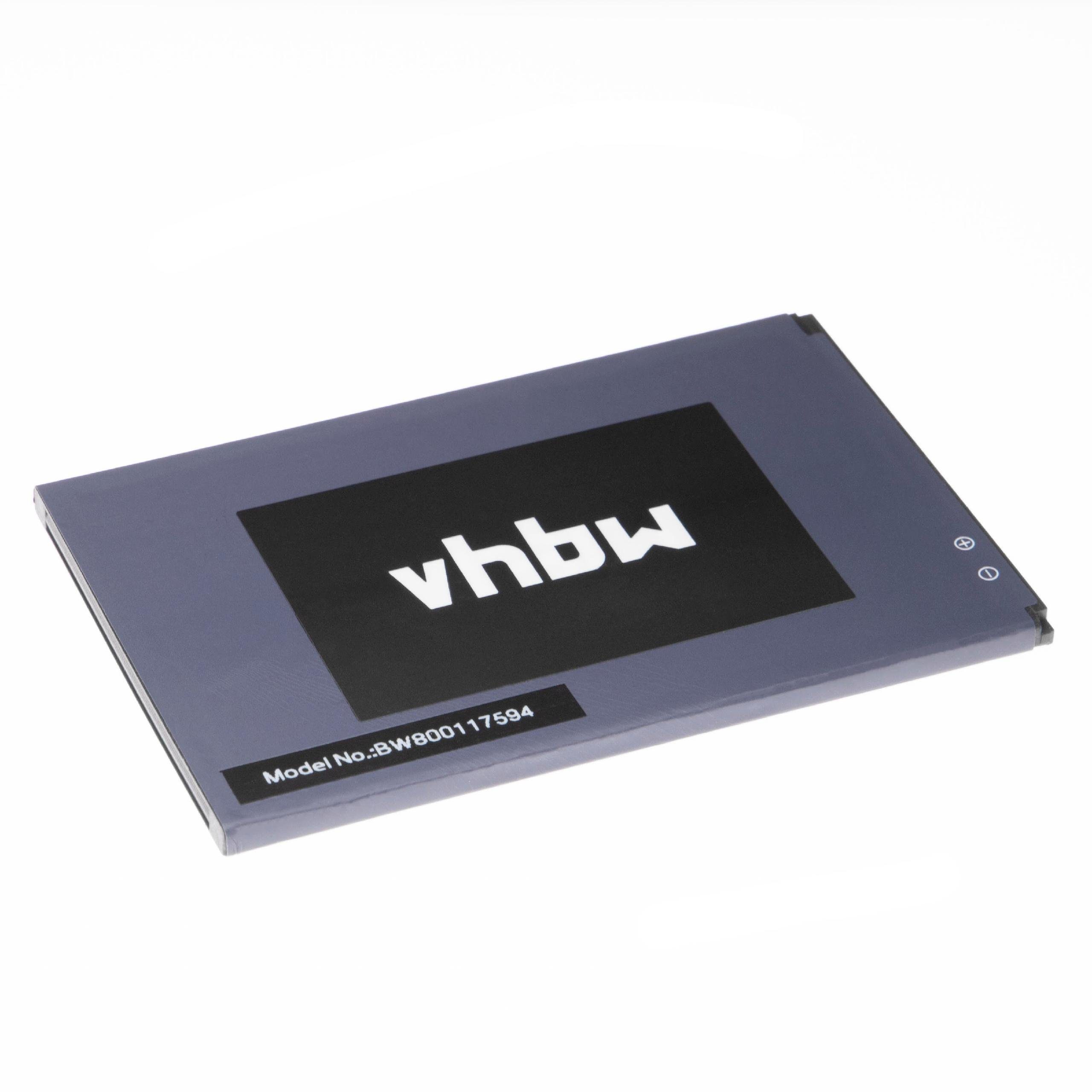 vhbw kompatibel mit Cubot Note S Smartphone-Akku Li-Ion 2500 mAh (3,7 V)
