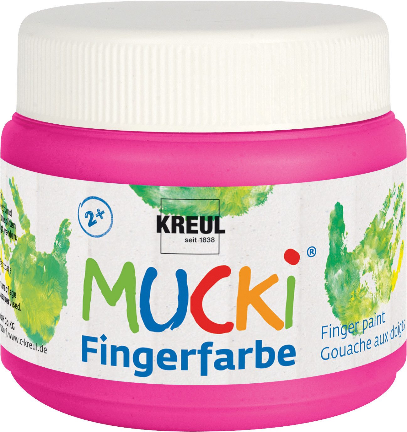Kreul Fingerfarbe Fingermalfarbe MUCKI, 150 ml