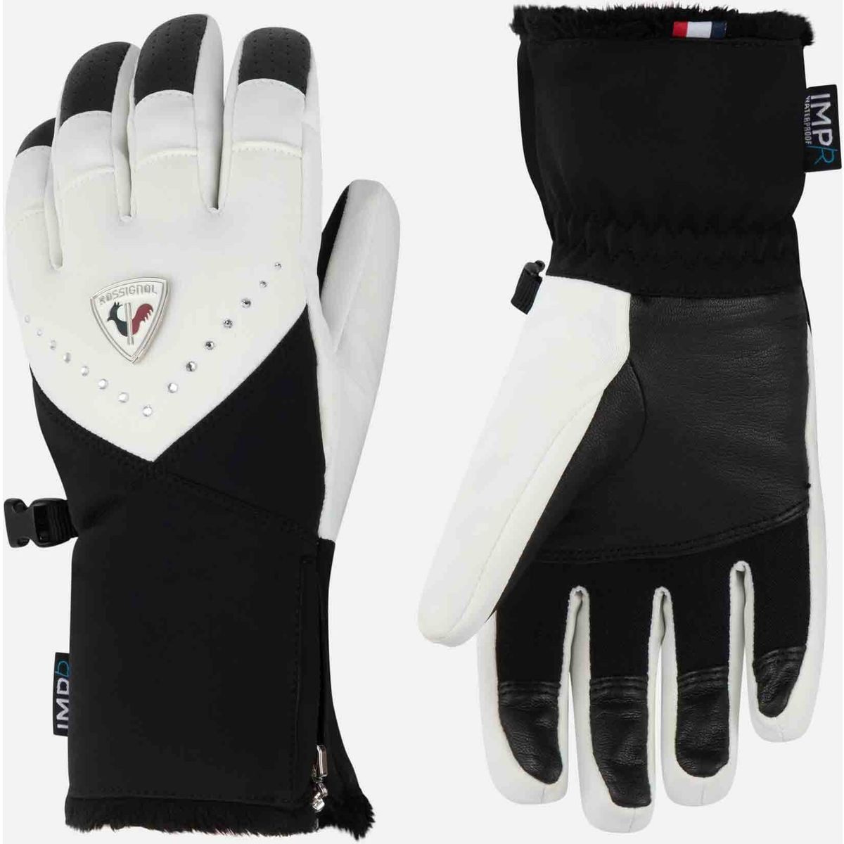Rossignol Multisporthandschuhe W Absolute Impr Gloves Elegante Damenhandschuhe mit wasserdichter Membran, recycelter