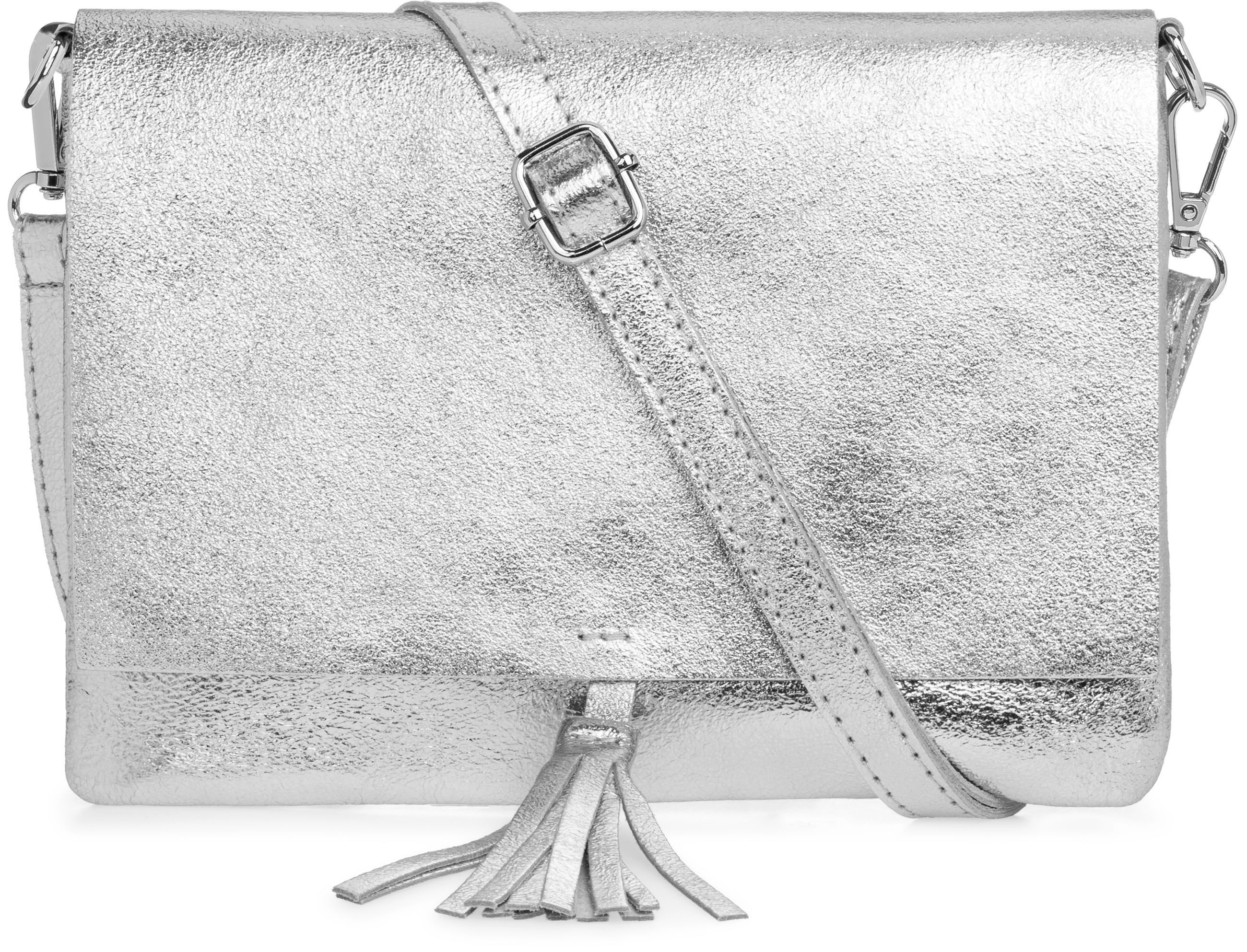 Caspar Clutch Abendtasche Damen Leder Handtasche - CLASSIC LINE - Modell No günstig online kaufen