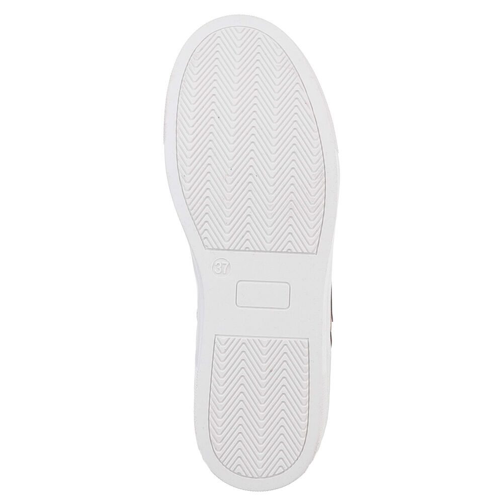 Ital-Design Damen Low-Top Freizeit Sneaker (88930623) Flach Sneakers Low in Grau