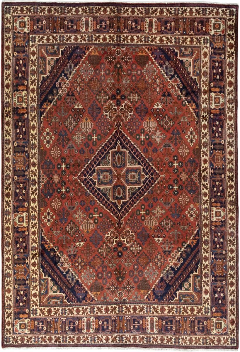 Orientteppich Josheghan 217x316 Handgeknüpfter Orientteppich / Perserteppich, Nain Trading, rechteckig, Höhe: 8 mm