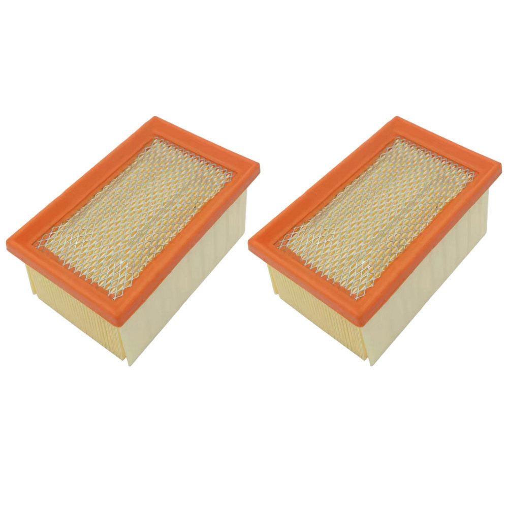 Trade-Shop Ersatzfilter Luftfilter 2x passend für Mahle LX984/5 LX984, Champion CAF6914, Zubehör für Motorrad-Motoren, Breite: ca. 153 mm / Höhe: ca. 67 mm / Länge: ca. 93 mm