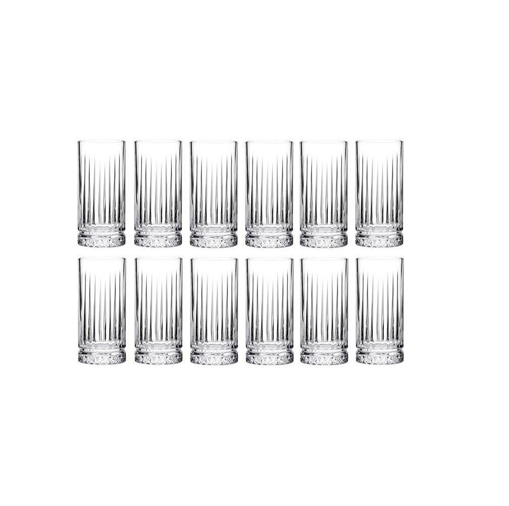 Pasabahce Cocktailglas Pasabahce Elysia Longdrinkglas 280 ml 12er Set, Glas