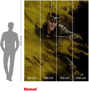 Komar Fototapete Vlies Fototapete - Loki Yellow Dust - Größe 200 x 250 cm, glatt, bedruckt, (Packung, 1 St)