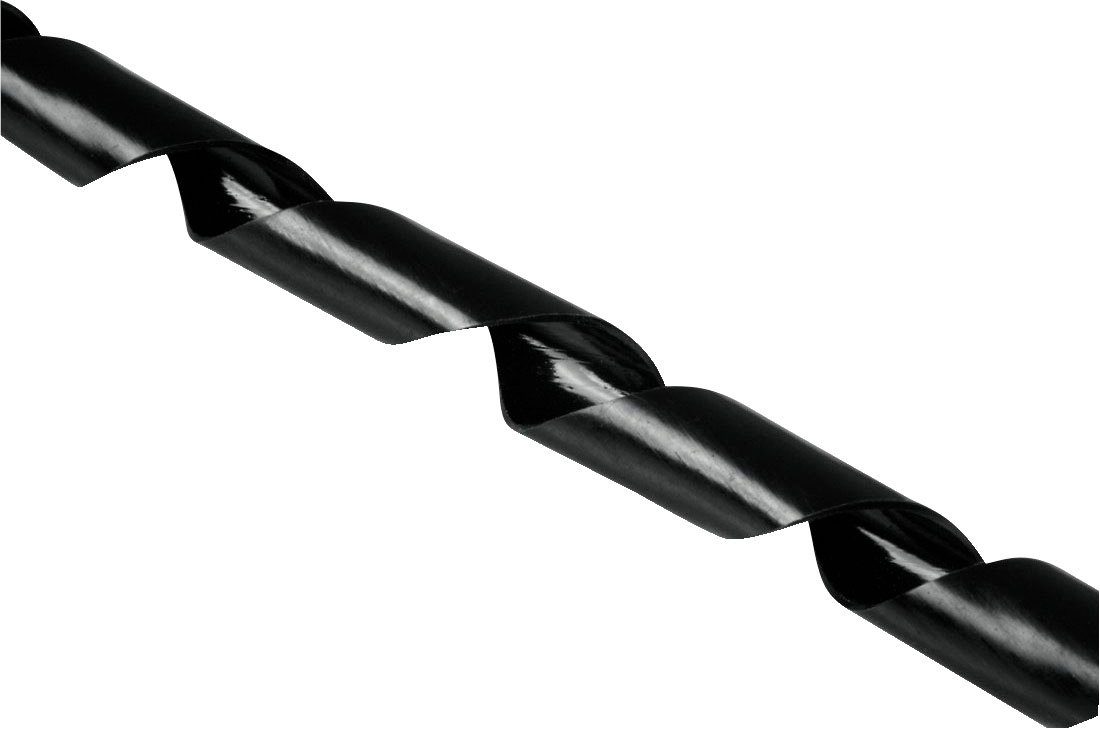 Kabelschlauch, schwarz, 8 mm, 10 Meter