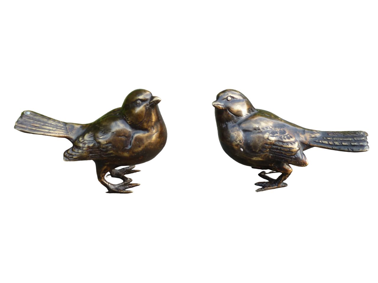 IDYL Dekofigur IDYL Bronze-Skulptur Paar Spatzen, günstig online kaufen