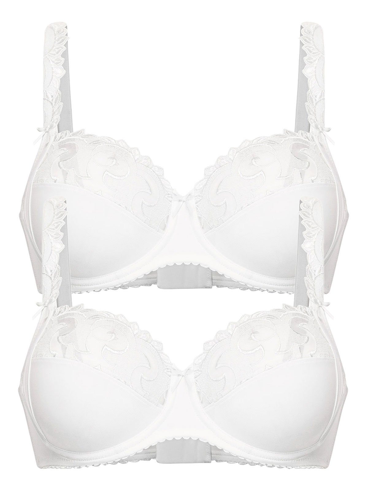 Felina Set: Bügel-BH 2er Pack Bügel BH Rhapsody (Spar-Set, 2-tlg) - Weiss