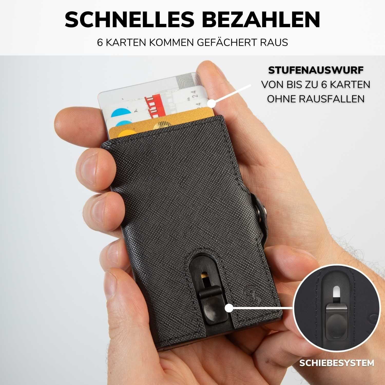 SLIMJACK Mini Geldbörse Herren - echt günstig online kaufen