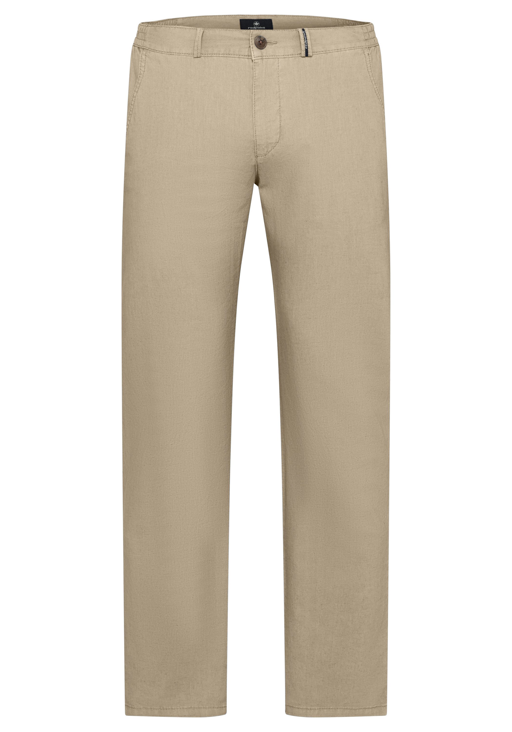 Redpoint Stoffhose HALIFAX Leichte Baumwoll-Leinen Chinos aus der 16 Shades Edition