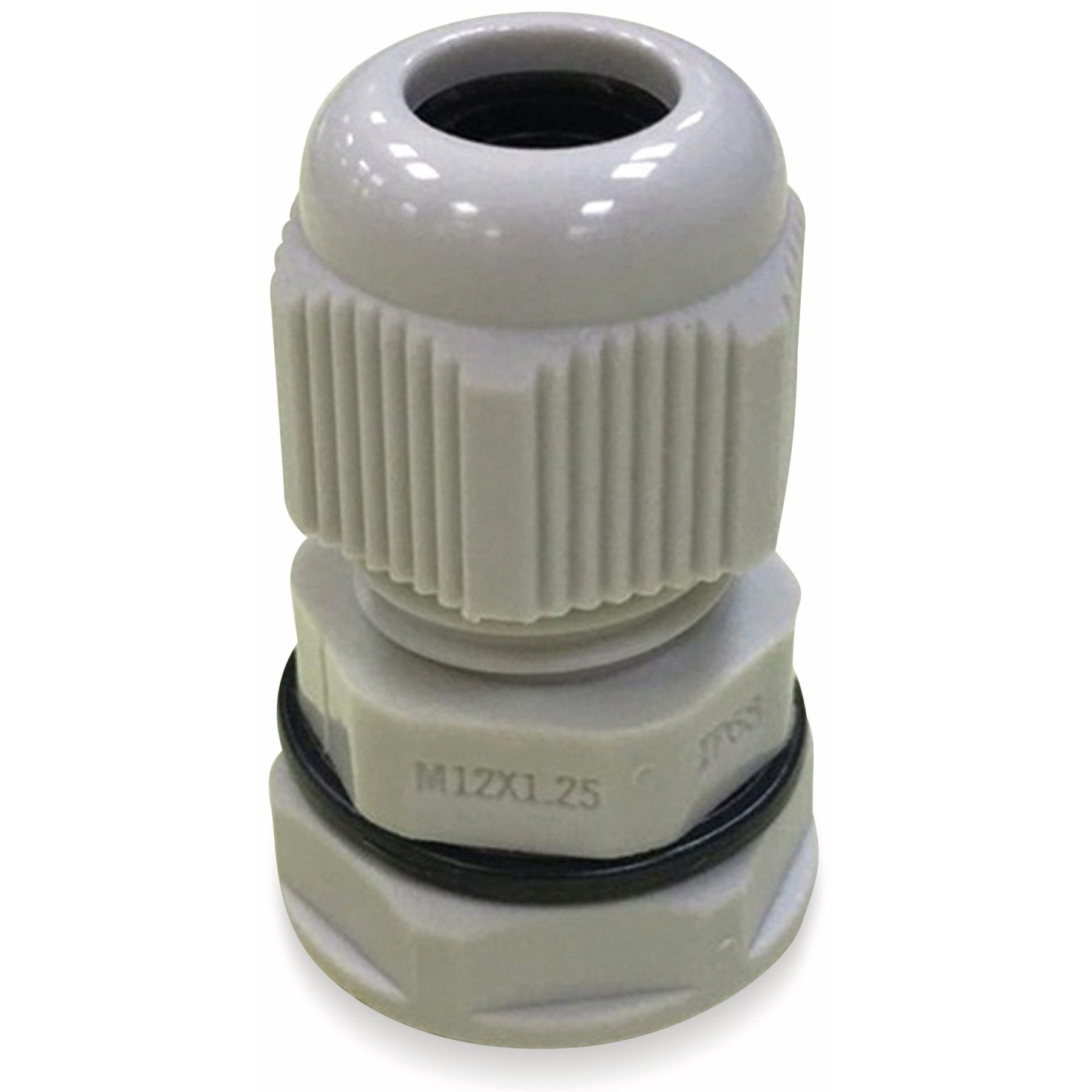 KSS Kabeldurchfuhr KSS Kabelverschraubung, M12, Lichtgrau, 3 bis 6,5