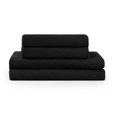 Blumtal Handtuch Set »Premium 4 oder 6-TLG. Frottier Handtücher Set - 100% Baumwolle« (Set, 4-tlg), 2 Badetücher 70x140 + 2 oder 4 Handtücher 50x100