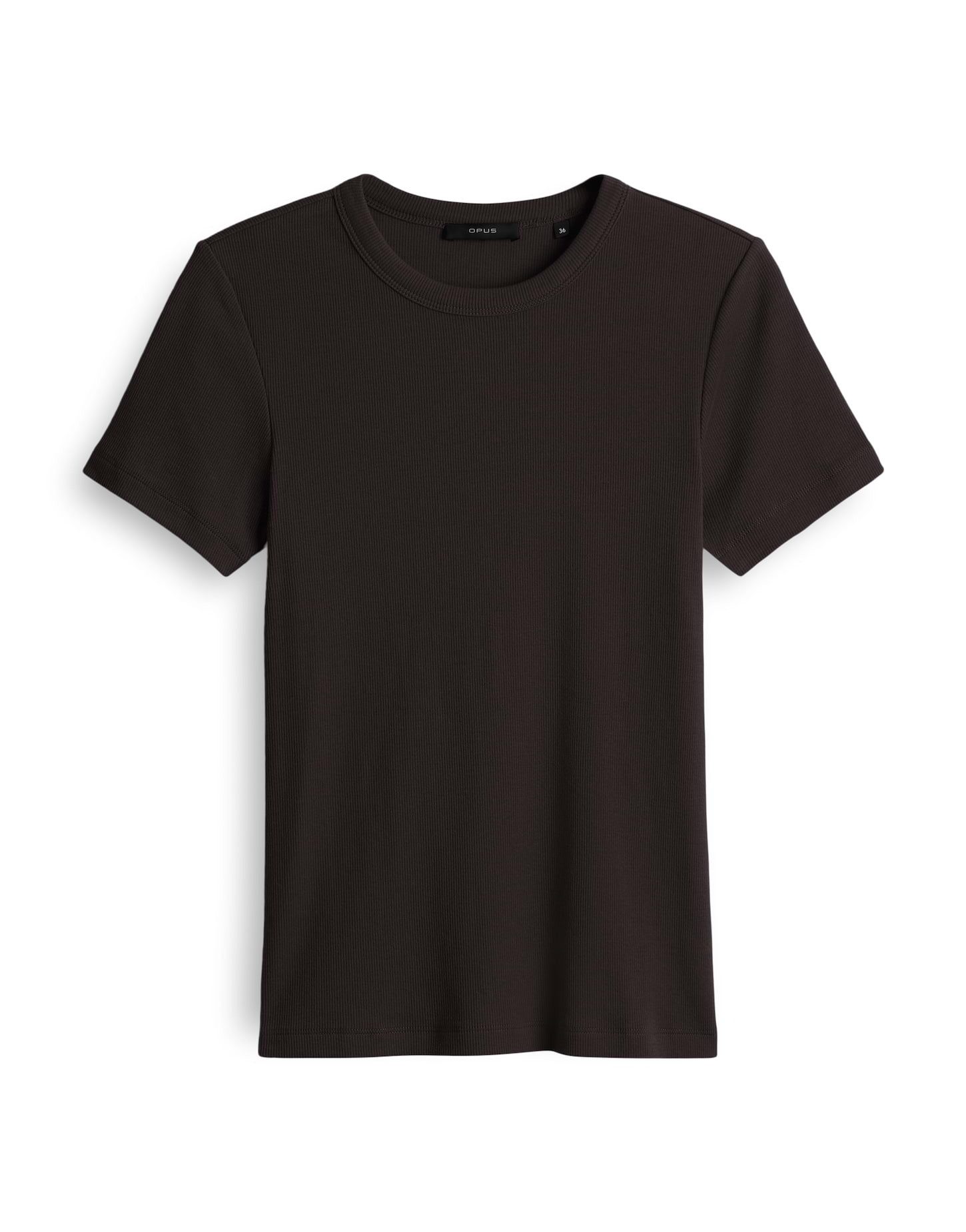OPUS T-Shirt SAMUNA Feines Rippshirt Slim aus BCI Cotton Mix günstig online kaufen