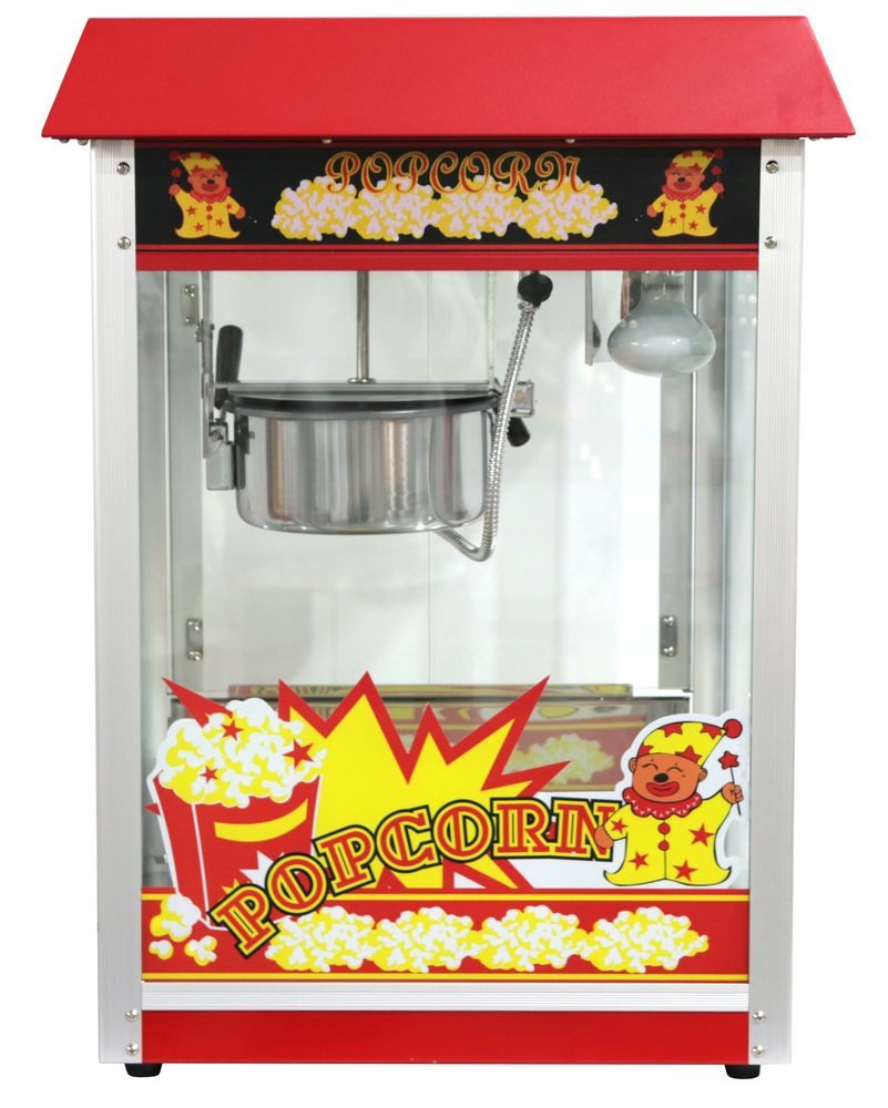 Hendi Ersatzscherkopf HENDI Popcorn-Maschine, Rot, 230V/1500W, 574x420x(H)778mm