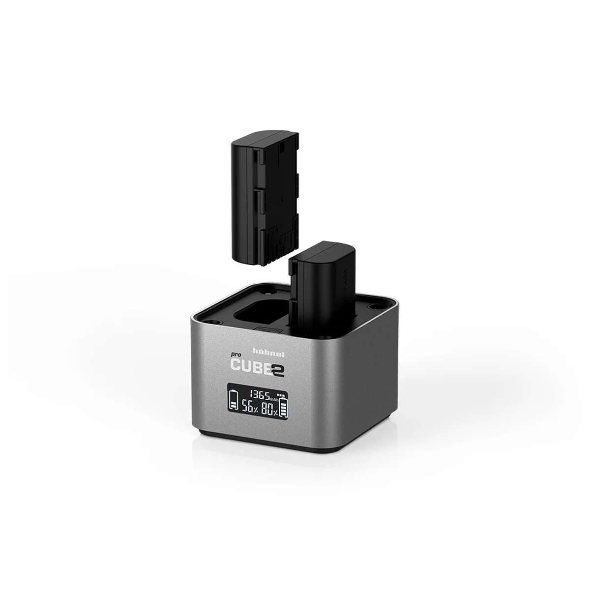 hähnel Hahnel pro Cube2 Akkuladegerät Batterie für Digitalkamera Gleichstrom Batterie-Ladegerät
