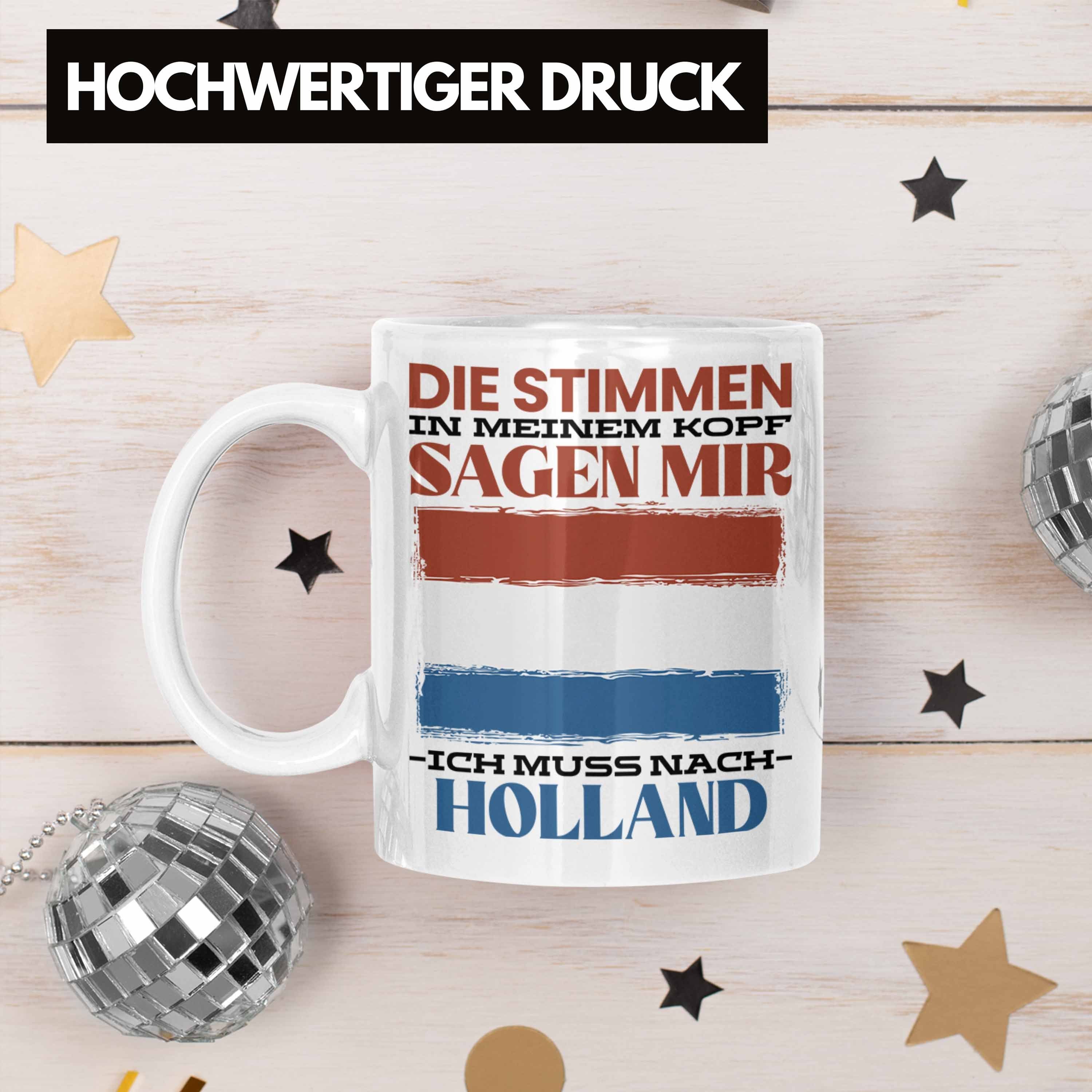 Niederlande Gesc Holland Weiss Holländer Urlaub Heimat Trendation Geschenk Spruch Tasse Tasse