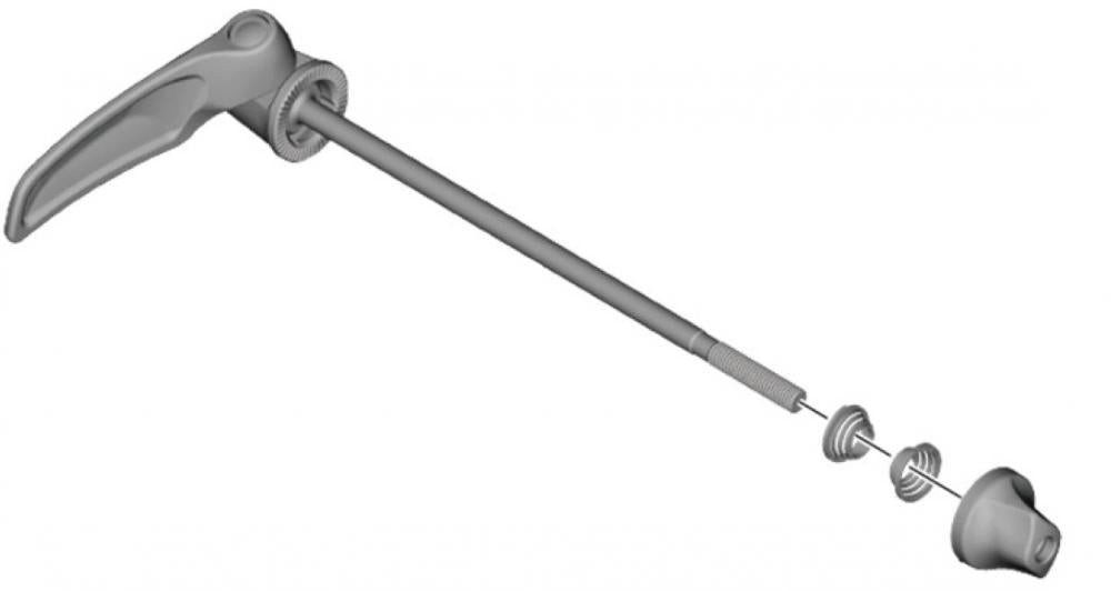 Shimano Felgenbremse SHIMANO SCHNELLSPANNER WH-R9200 168MM - 168MM