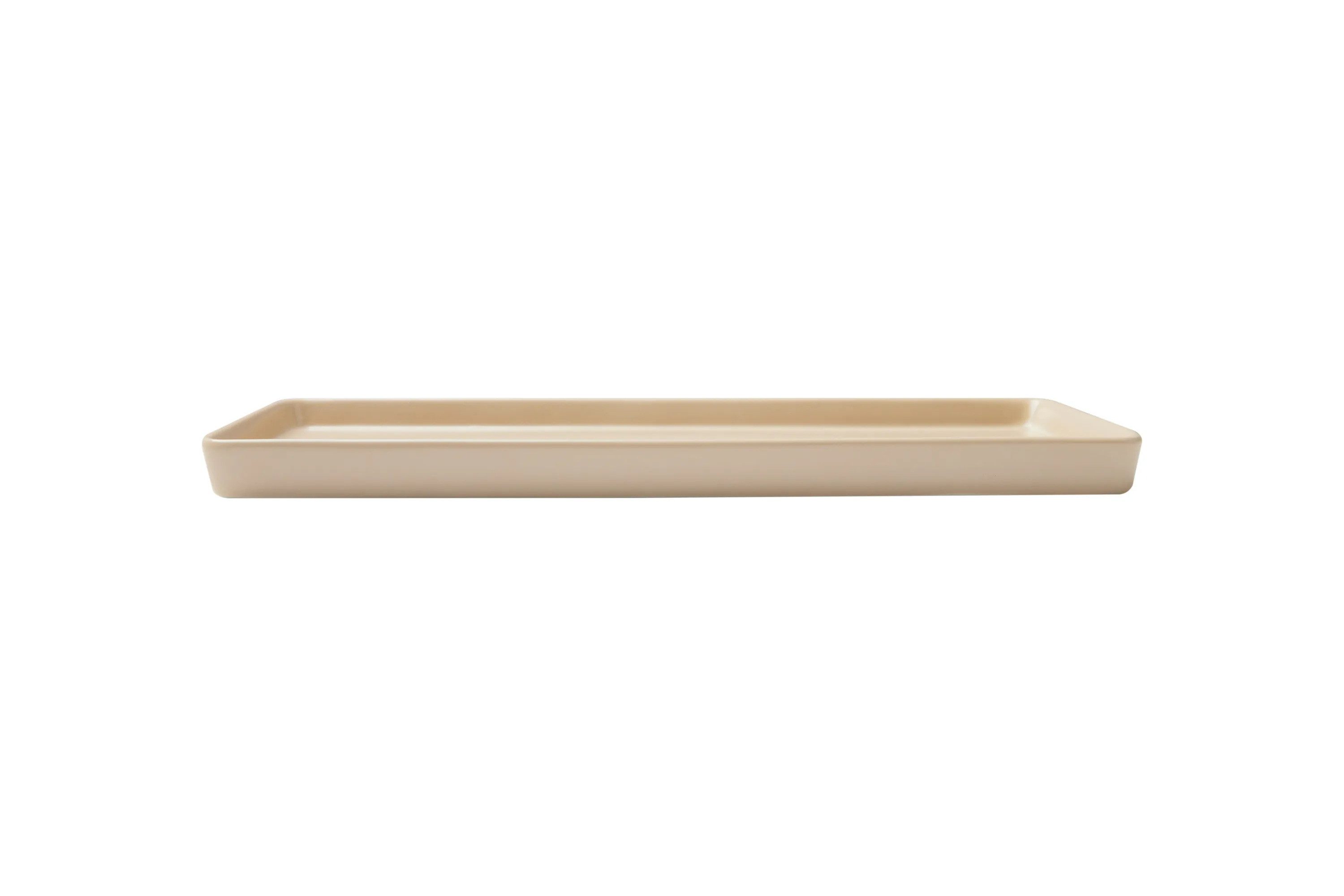 Sallys Servierplatte Lang - 35 x 15 cm, aus hochwertigem, widerstandsfähigem Porzellan