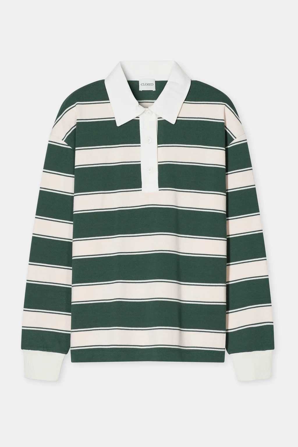 CLOSED Kurzarmhemd Rugby-Shirt aus Baumwolle