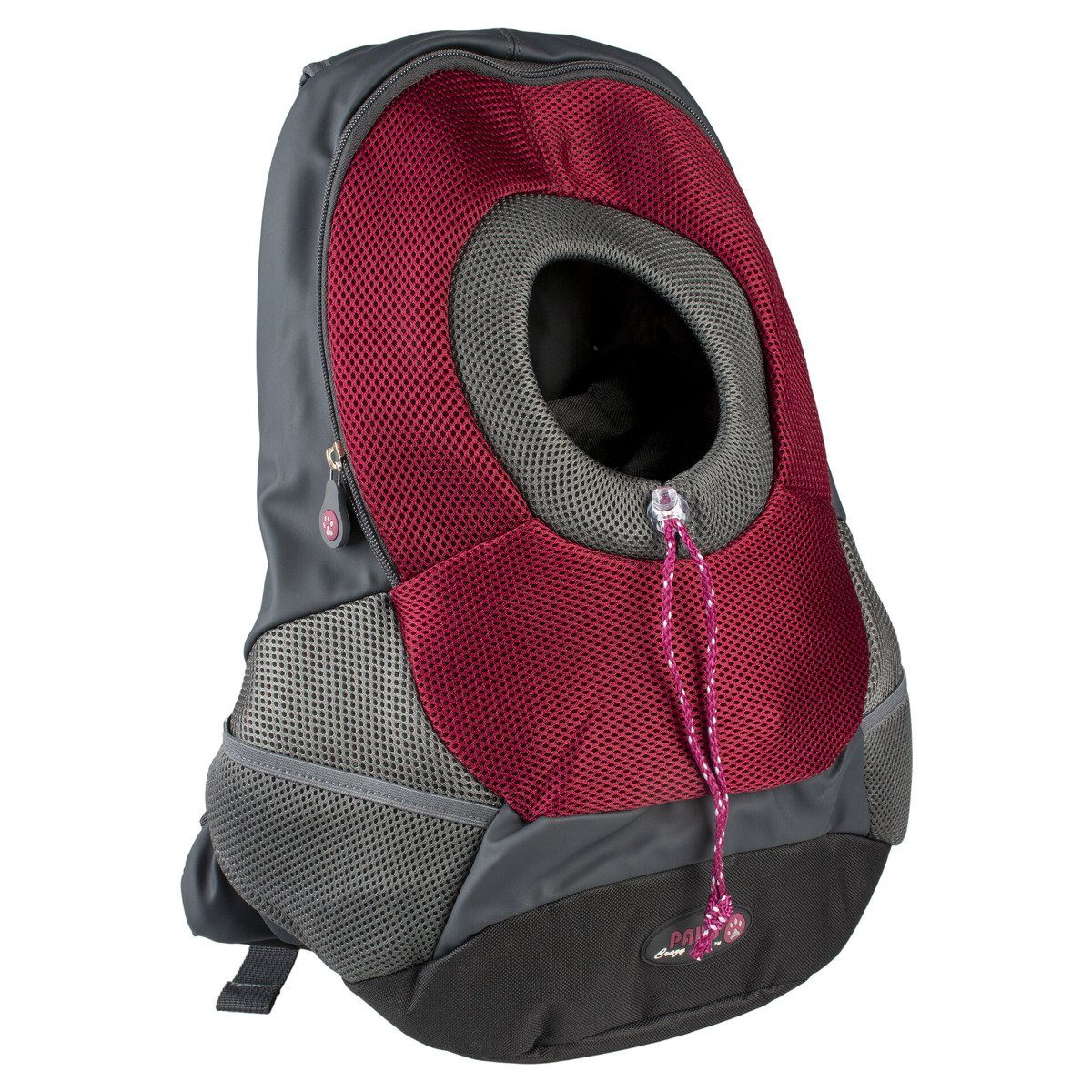 Europet-Bernina Tiertransporttasche Rucksack Maria Nylon bordeaux für Katzen
