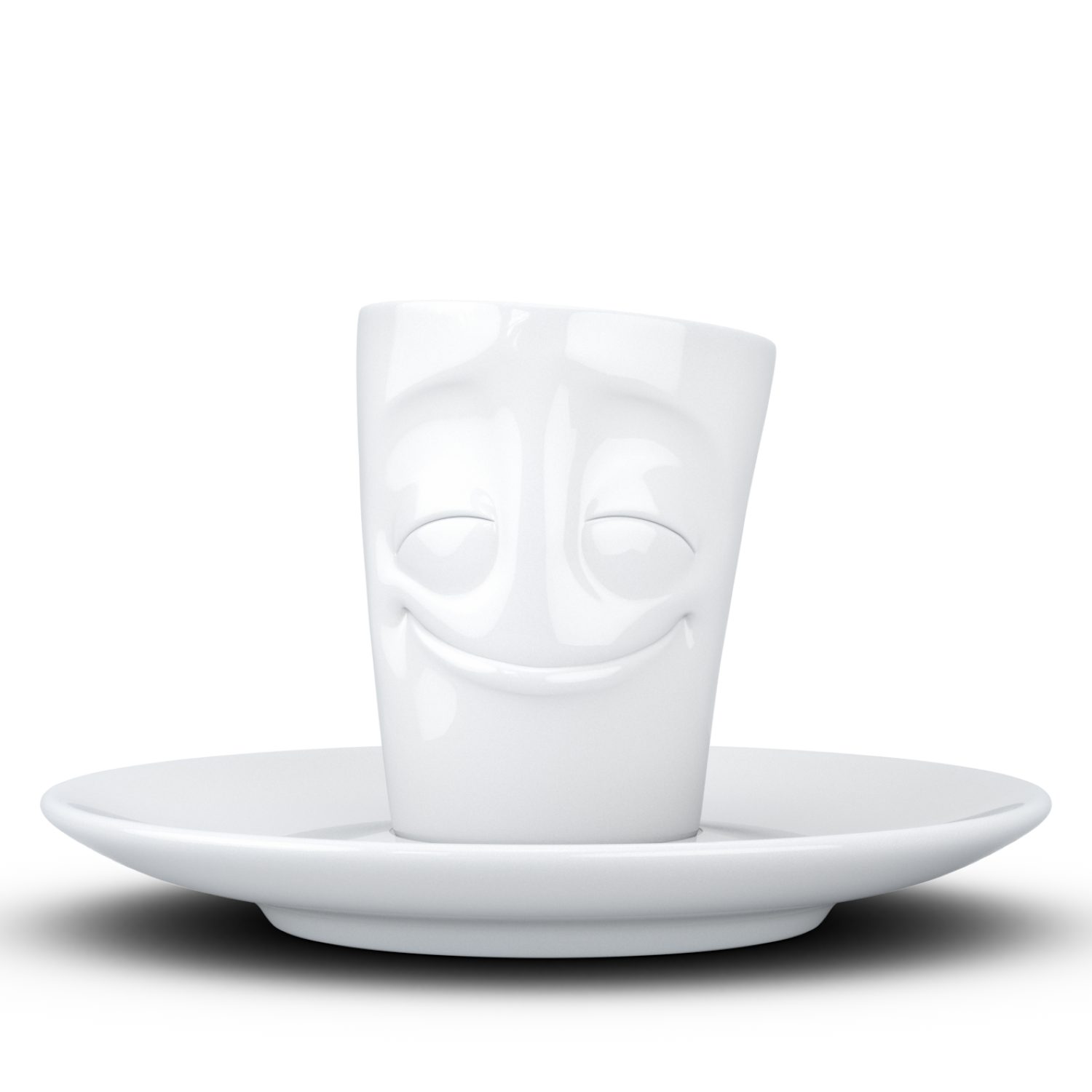 FIFTYEIGHT PRODUCTS Espressotasse FIFTYEIGHT Espresso Mug mit Henkel, Hartporzellan in bruchsicherer Hotelqualität