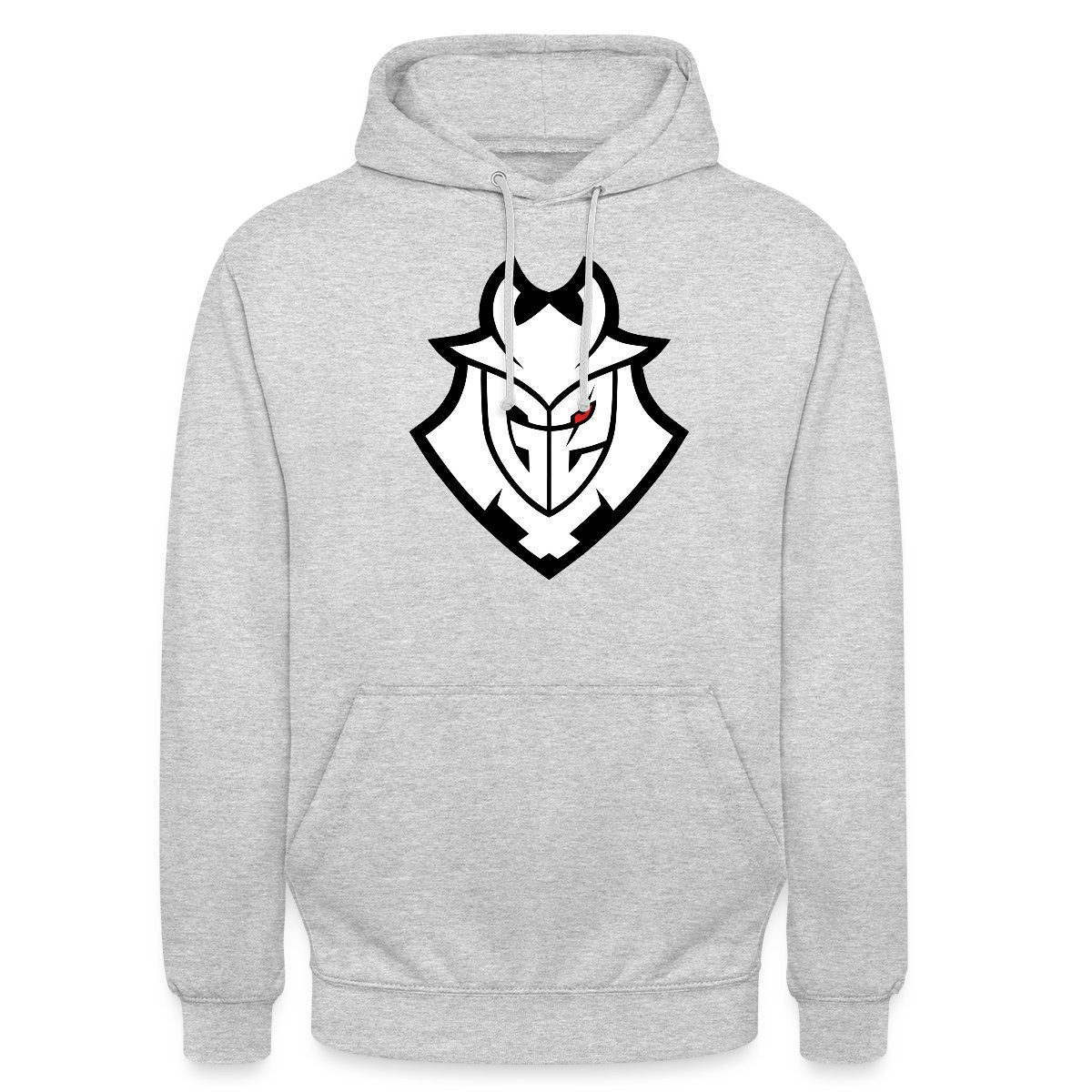 Hoodie G2 Esports Logo Schwarz Linien Unisex Hoodie