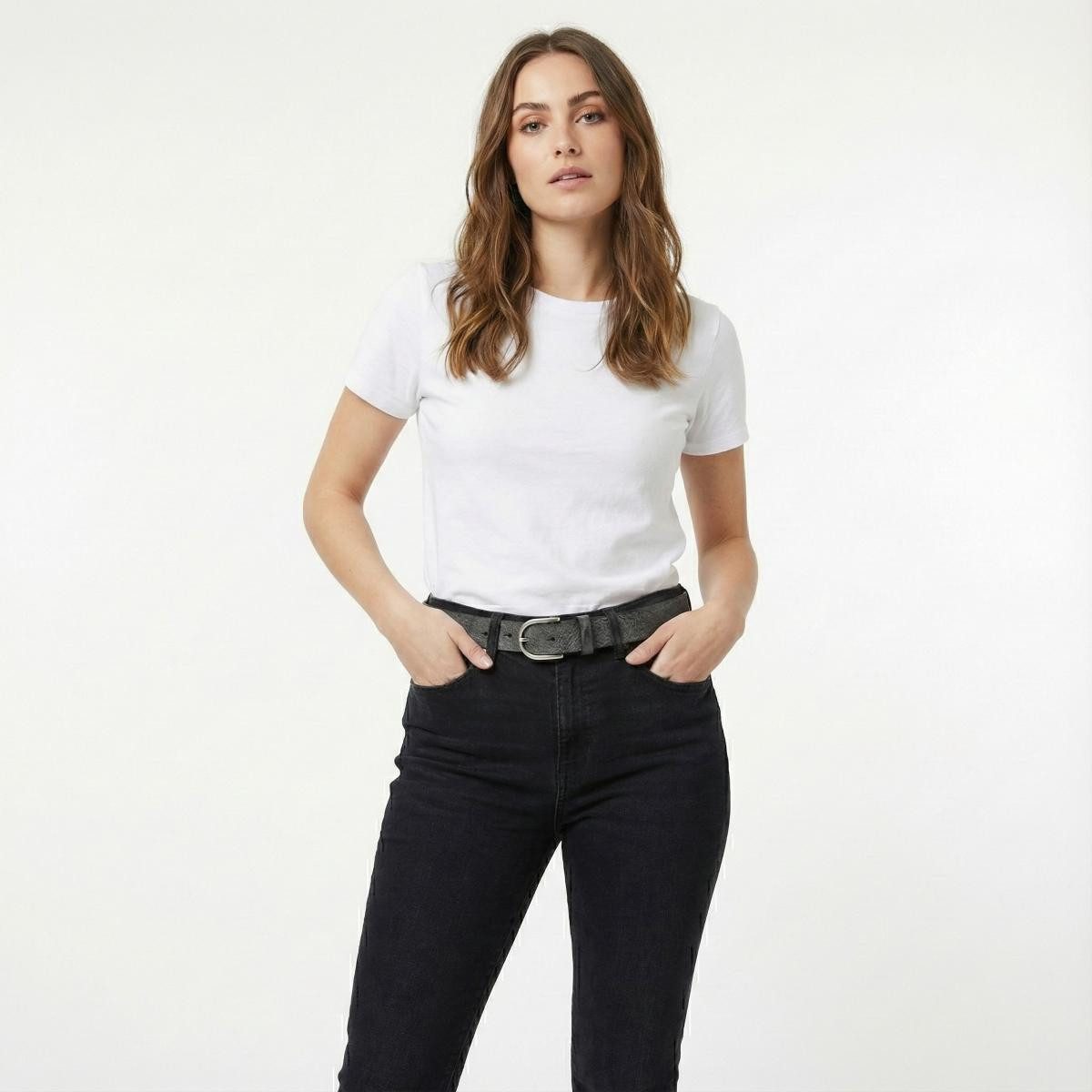 BELTINGER Ledergürtel Damen-Gürtel aus weichem Vollrindleder Vintage-Look 3 cm - Leder-Gürte (1-St) weiches Leder, Gürtelschnalle in Altsilber, Vintage