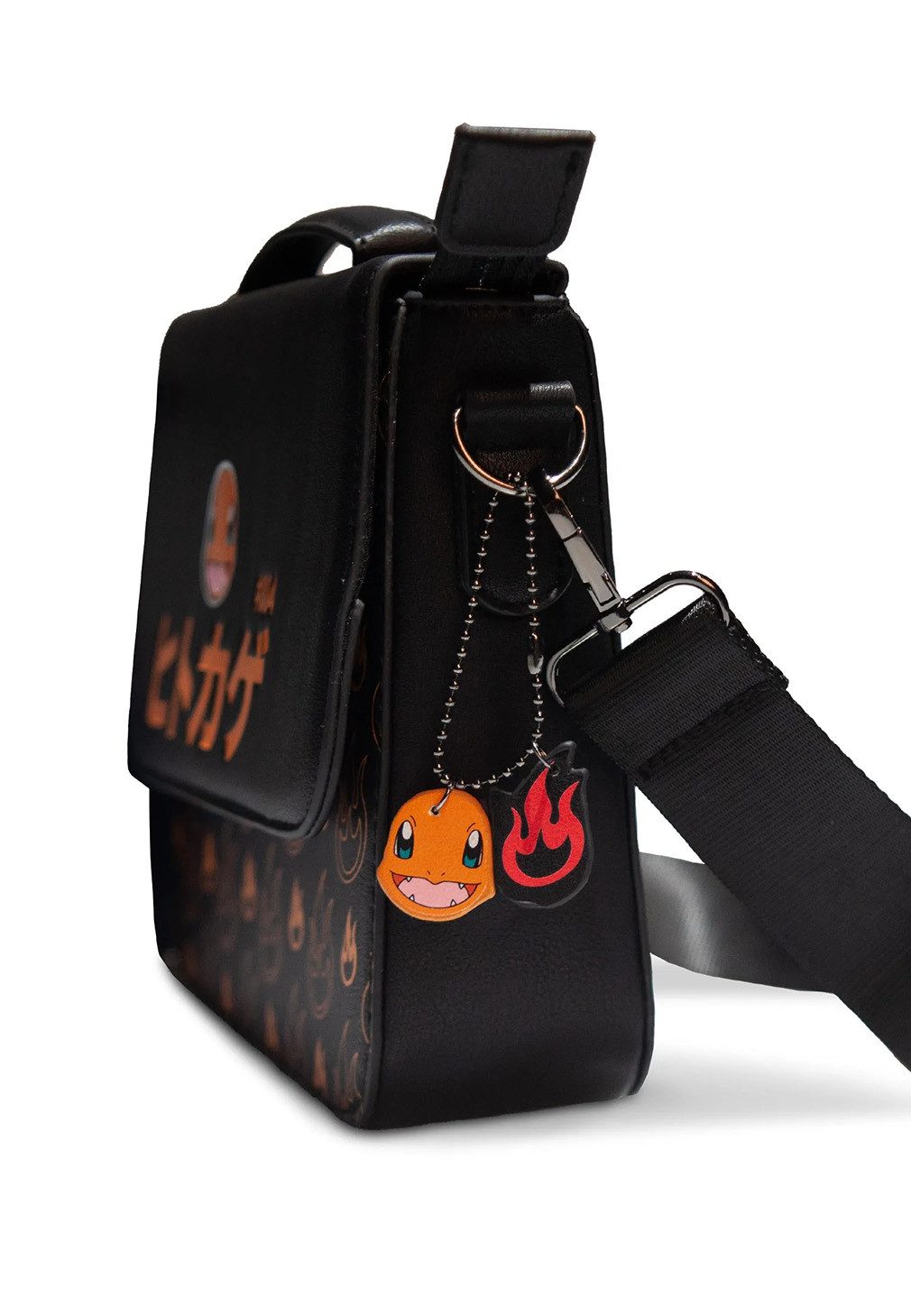 POKÉMON Schultertasche Charmander Glumanda, Blitze Anime Manga Umhängetasch günstig online kaufen