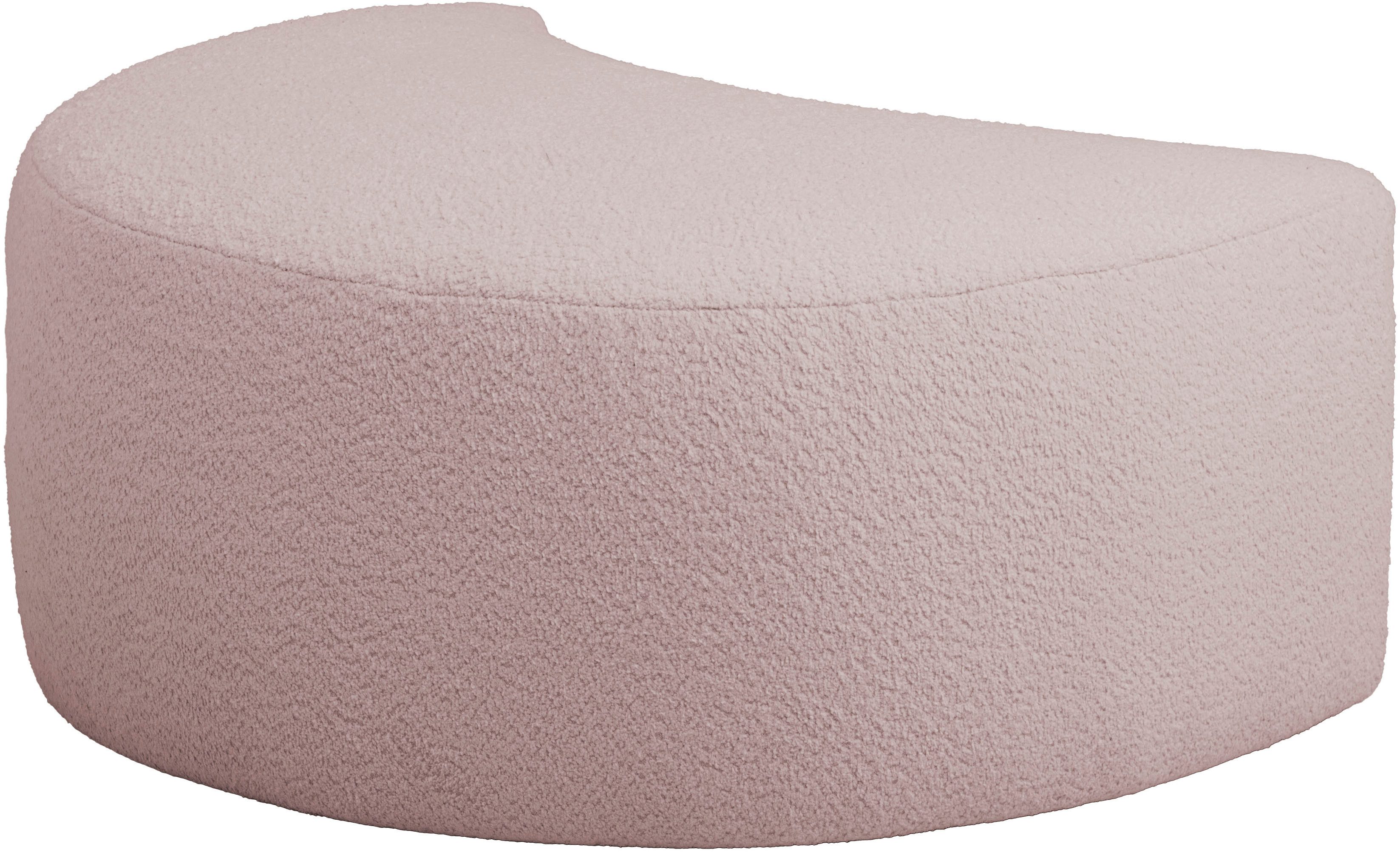 LeGer Home by Lena Gercke Hocker ISALIE Bouclé, passend zur Serie ISALIE, gepolstert, kombinierbar mit XXL-Sessel ISALIE