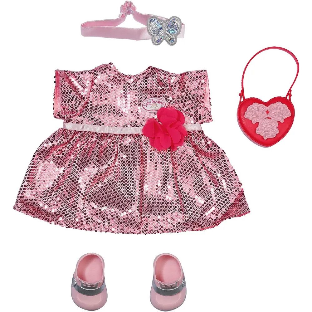 Zapf Creation® Puppenkleidung Zapf 705438 Baby Annabell Deluxe Glamour 43 cm