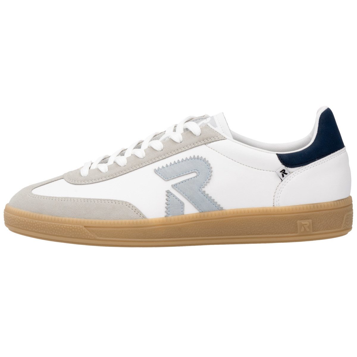 Rieker U2200 Herren Sneaker Turnschuhe, Sportschuhe, Freizeitschuhe, Halbschuhe, Schnürschuhe
